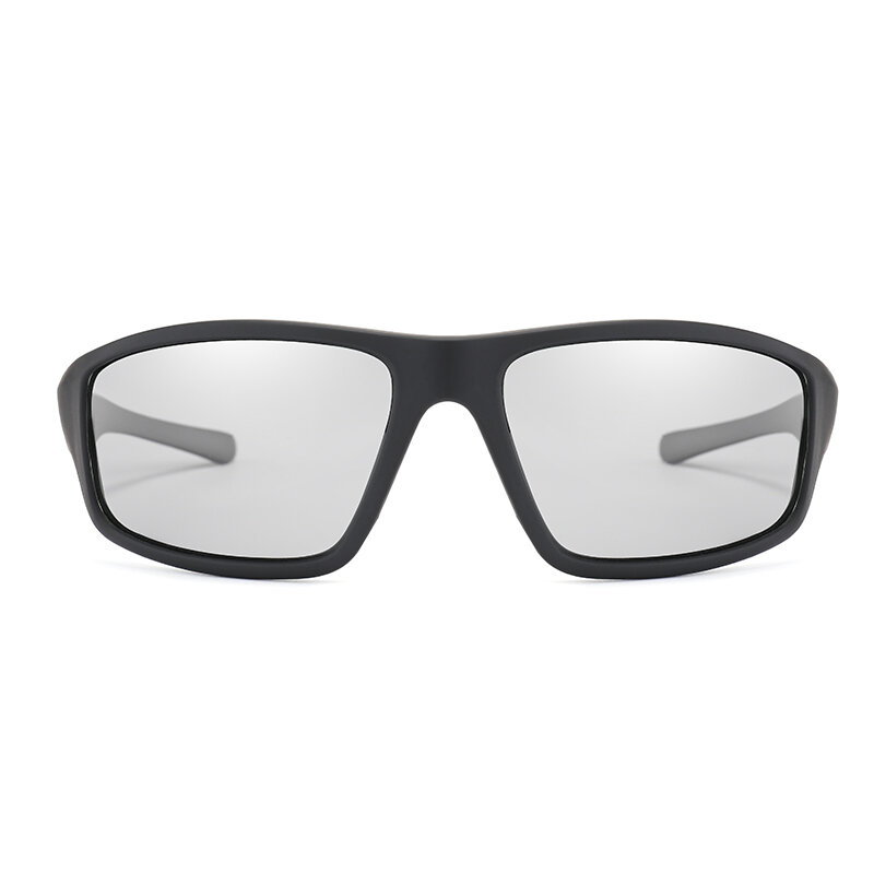 Longkeeper óculos de sol fotocromático masculino e feminino, para direção retrô quadrado uv400