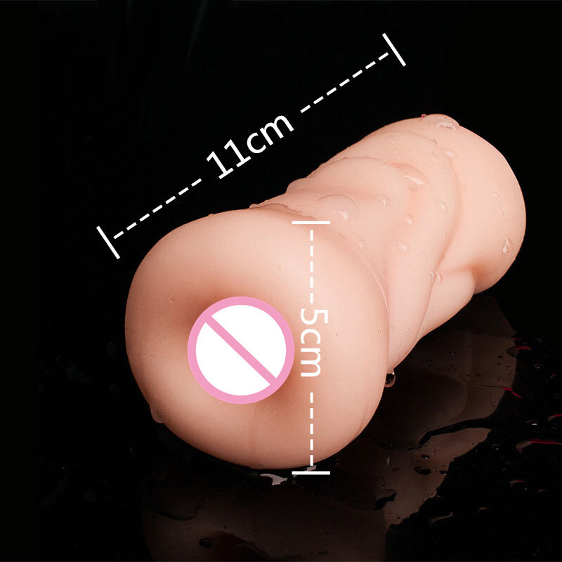 4D Realistic Deep Throat Male Masturbator Silicone Sex Toys for Men Artificial Vagina Mouth Anal Erotic Oral Sex