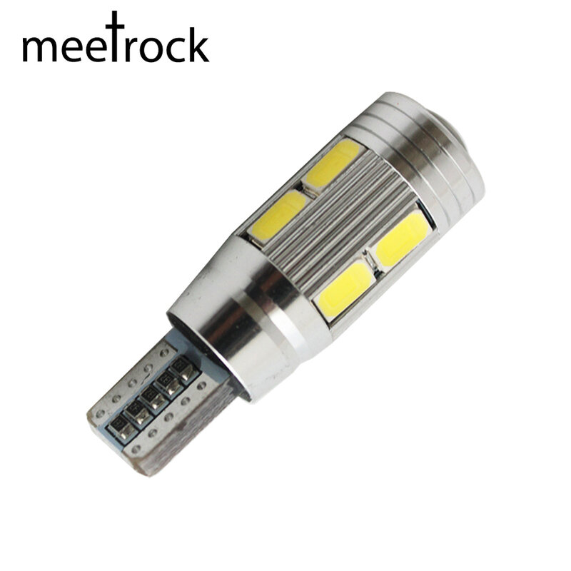 Mictrock-lâmpada led para carro, estilo de carro, t10, 194, w5w, 10, smd 5730, luz de estacionamento, t10, luz lateral