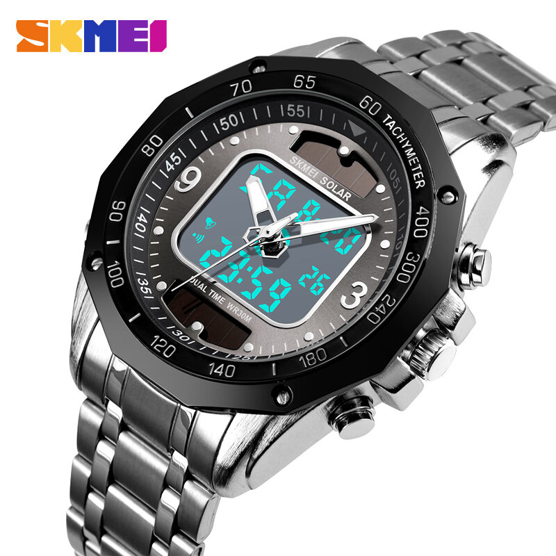 SKMEI Brand Men's Watch Luxury Waterproof Men Digital Watches Chronograph Luminous Electronic Mens Wrist Watch Alarm Clock Men