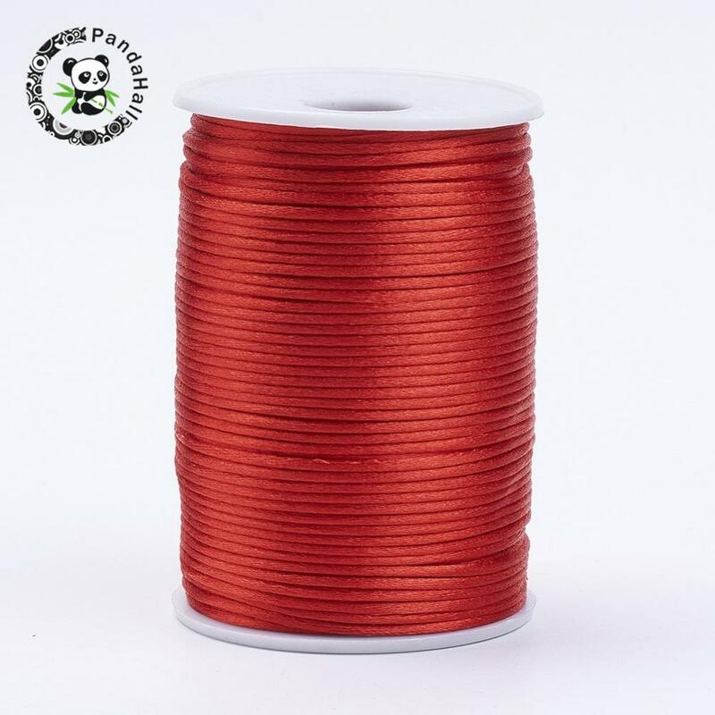 2mm Polyester Cord  Jewelry Findings for Jewelry Making DIY, about 80yards/roll(73.152m/roll)