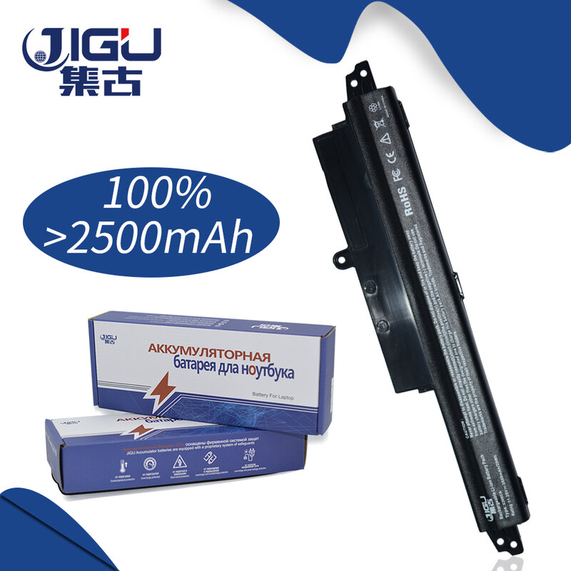 JIGU – batterie pour ordinateur portable A31LM2H A31LM9H A31LMH2 A31N1302 A3INI302 A3lNl302, pour Asus VivoBook X200ca F200ca F200m F200ma R202ca