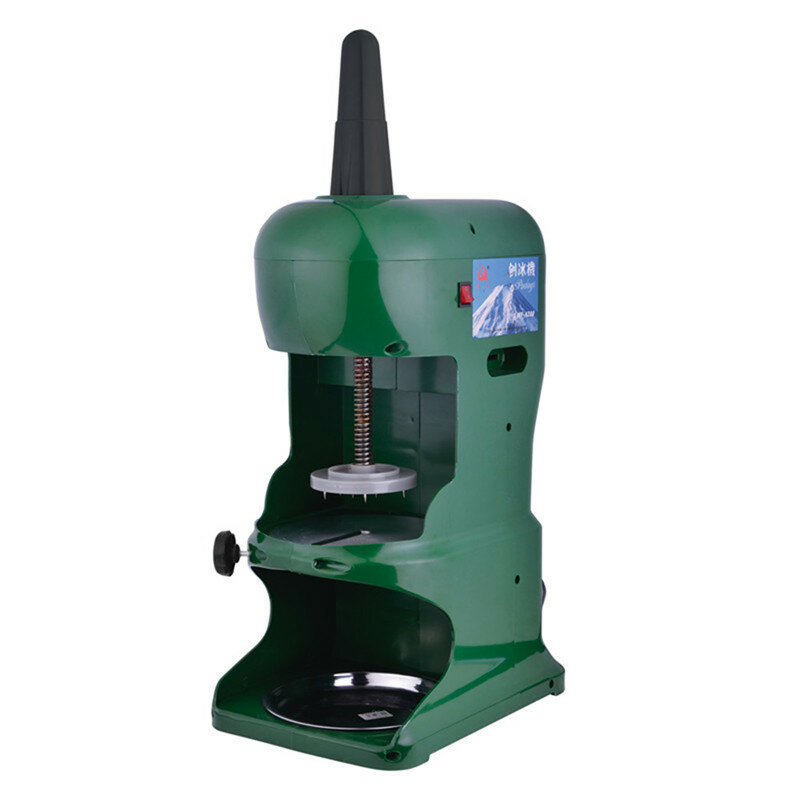 Penggunaan komersial 220 v blok mesin cukur listrik ice shaver salju cone crusher