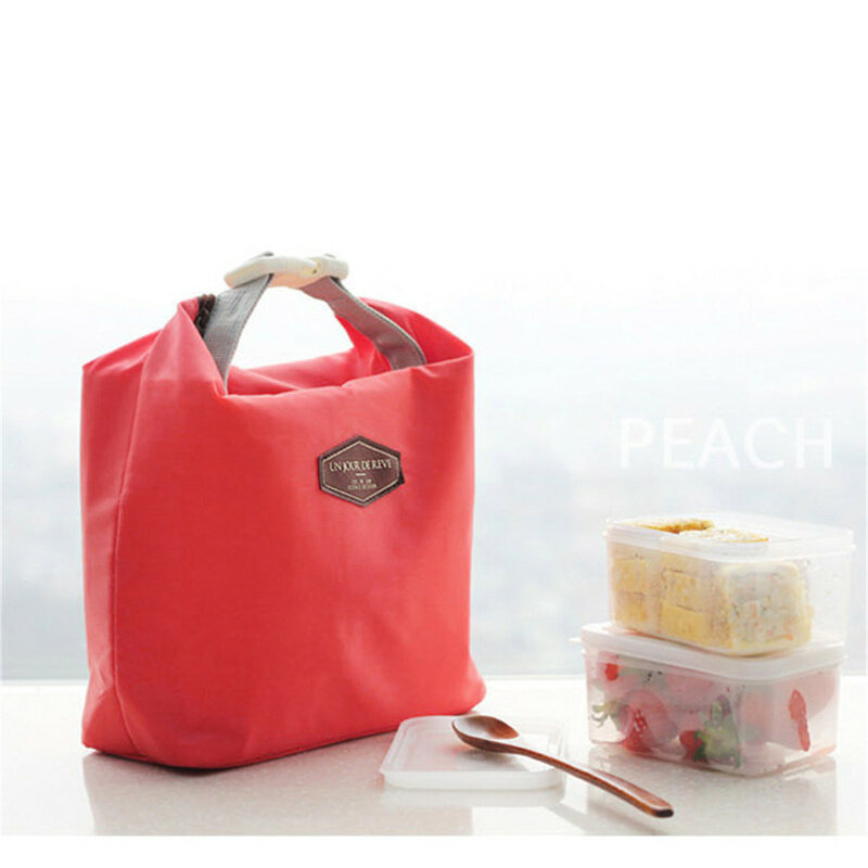 New 2019 Lunch Bags Handbag Tote Portable Insulated Pouch Cooler Waterproof Food Storage Bag Student School Food Storage Bags