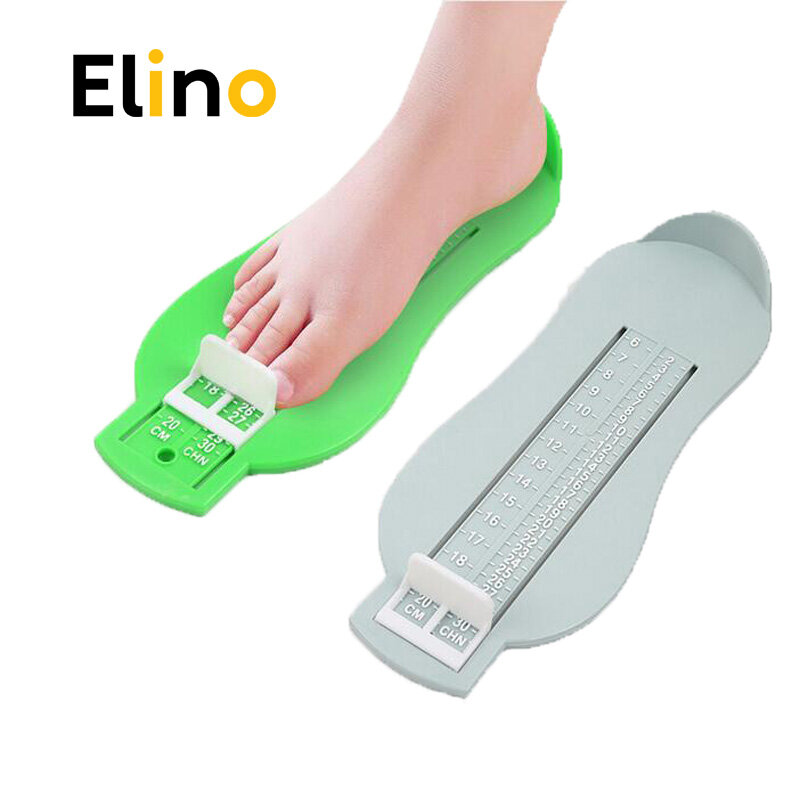 Elino-어린이 발 측정 눈금자 도구, 어린이 게이지, 유아 어린이 신발 크기 게이지 장치, 발용 눈금자 도구