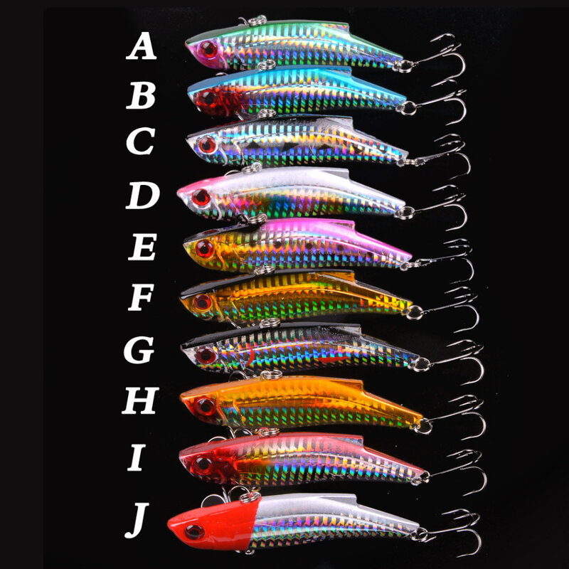 1pc 28g Sinking VIB Fishing Lure Artificial Bait Vibration Wobbler Winter Ice Full Swimming Layer 9cm Lures Hard Baits Bass