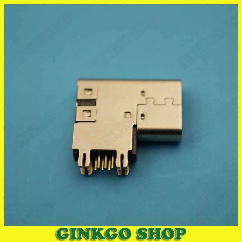 Conector USB 200 hembra tipo C, conector Vertical lateral de 2,3 piezas, altura 5,0mm-3,1, 4 pies