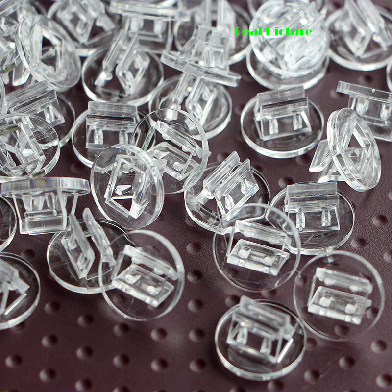 Soporte de plástico para tarjetas de juego de mesa, accesorios fijos transparentes únicos para tarjetas de papel de 2mm, 25 piezas