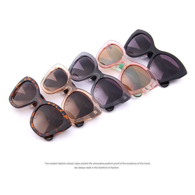 Butterfly Brand Eyewear Fashion Sun glasses Women Cat Eye Sun Glasses High quality Oculos UV400