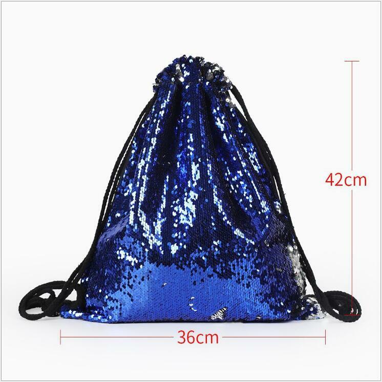 Cotton Fabric Bag Fashion Outdoor Roses Sport Casual Sequins Unisex Chest Bag Preppy Style Belt Riding Backpack Drawstring Bags.