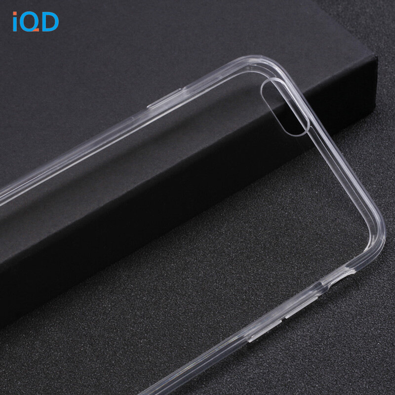 IQD Für Apple iPhone x 6 6s 7 8 Plus Fall Klar TPU Abdeckung Dünner Kristall Silikon Schutzhülle Transparent ausgestattet Cases Harte XS Max