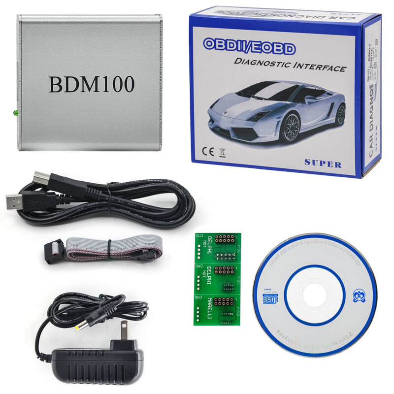 جديد BDM 100 ECU BDM 1255 مبرمج BDM100 CDM1255 + BDM إطار مع محولات مجموعة يصلح ل BDM100 مبرمج/CMD ، bdm الإطار