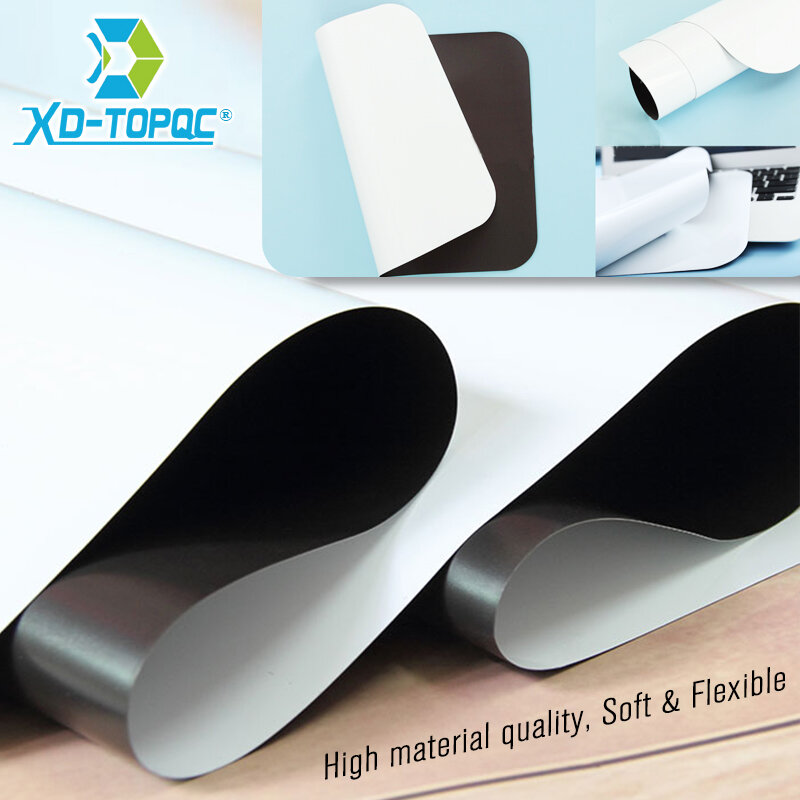Bianco A3 30*42cm magneti per frigorifero flessibili lavagna impermeabile per bambini disegno bacheca frigorifero magnetico appunti FM02