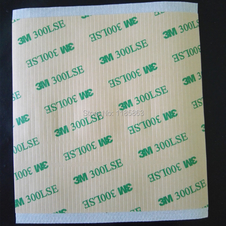 3M 9495LE 300LSE cinta adhesiva de doble cara transparente para reparación de 1,5mm * 100mm 10 hojas * 50 piezas