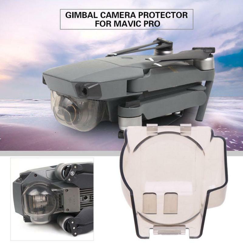 Capa protetora para câmera de dji mavic pro gimbal, tampa de lente, para peças de proteção da lente da câmera