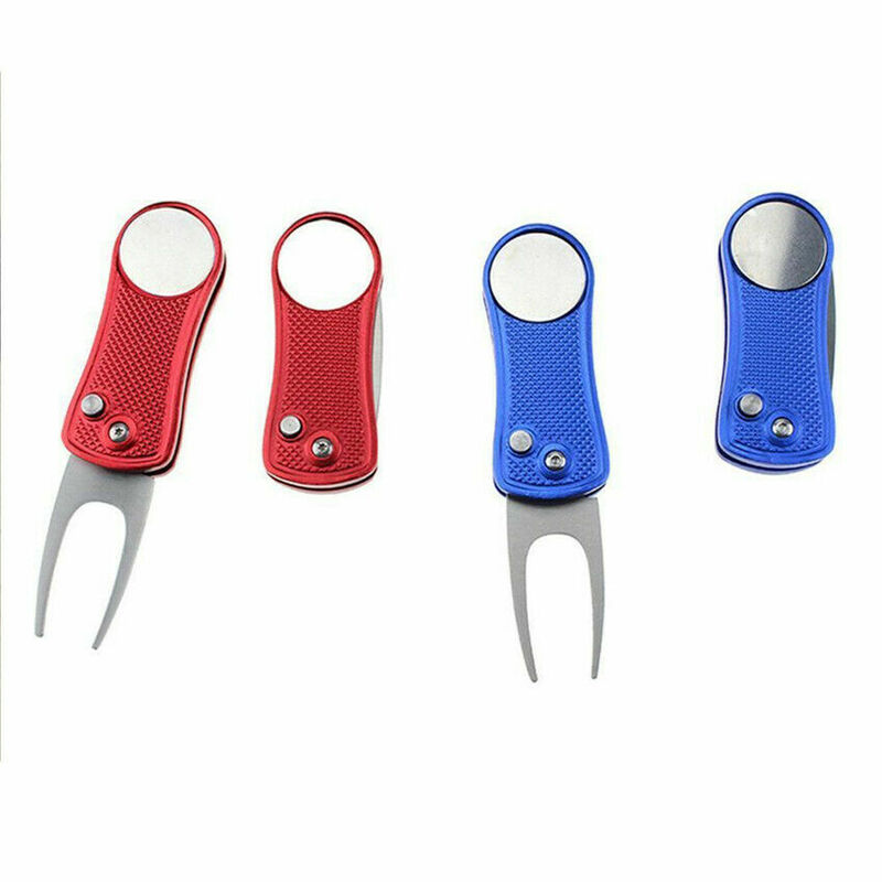 Golf Divot Tool Repair Pitch Putting Green Golf Repair Tools Groove Cleaner for Driving Range 1 Pc Practice Training Aids