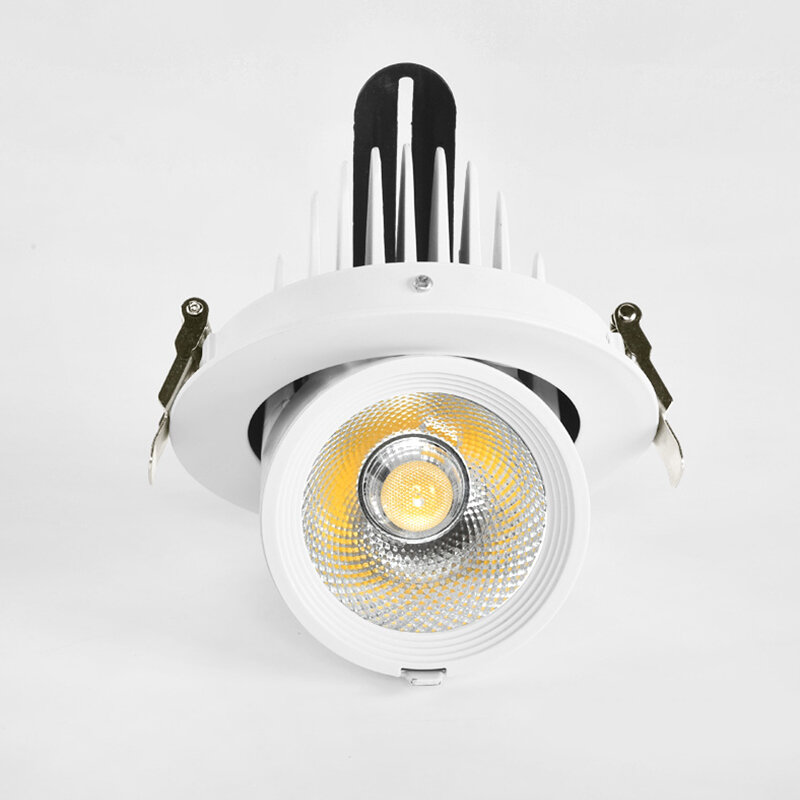 DONWEI LED Downlight 5W 7W 10W 12W 15W 20W Round Recessed Lamp 85-265V Led Bulb Bedroom Kitchen Indoor LED Spot Lighting
