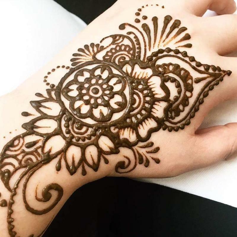 Cono de pasta de tatuaje de Henna indio, pintura corporal temporal, tatuaje de Henna, pegatina artística corporal