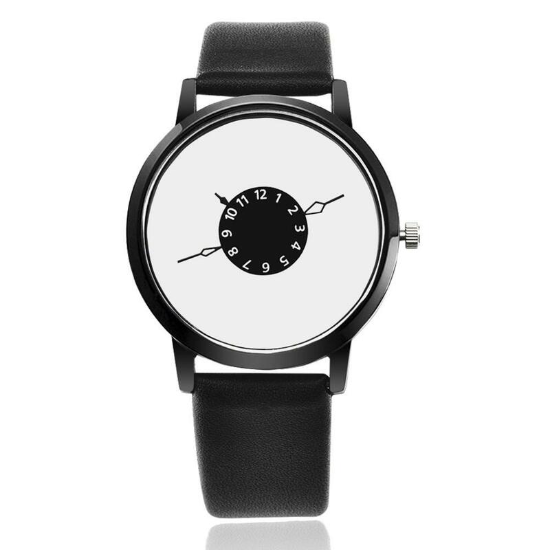 2020 New Luxury Brand Leather Quartz Watch Men Women Fashion Casual Bracelet Wrist Watch Wristwatches Clock  Male Female Hour