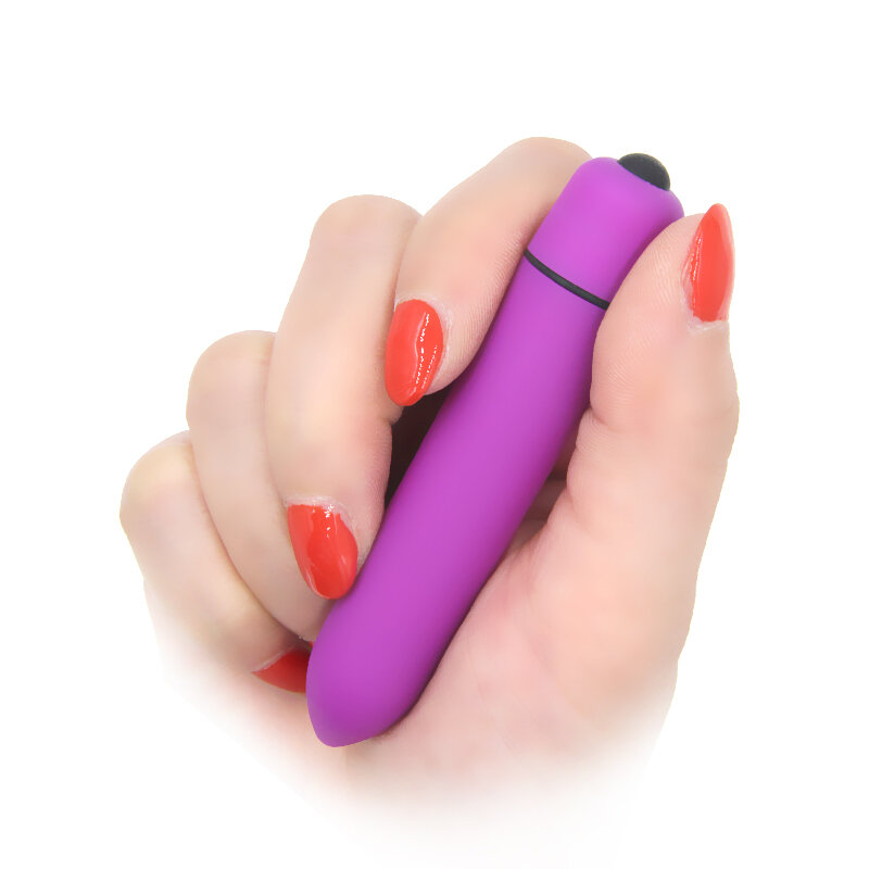 Vibrator Peluru Mini UNTUK WANITA 10 Kecepatan Stimulator Klitoris Dildo Vibrator Mainan Erotis untuk Wanita Produk Dewasa Mesin Seks