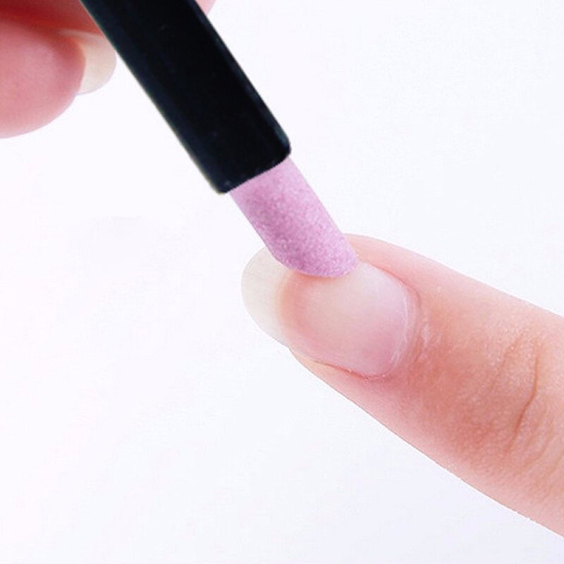 1Pc Quartz Nail Cuticle Remover Nail Pusher Trimmer Remove Dead Skin Pedicure Manicure Nail Art Tools