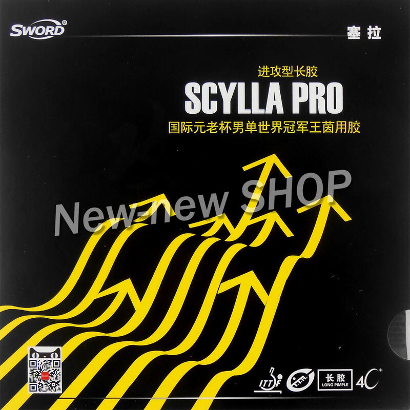 Sword SCYLLA PRO Table Tennis Rubber Long Pips Out Without Sponge OX Top Sheet