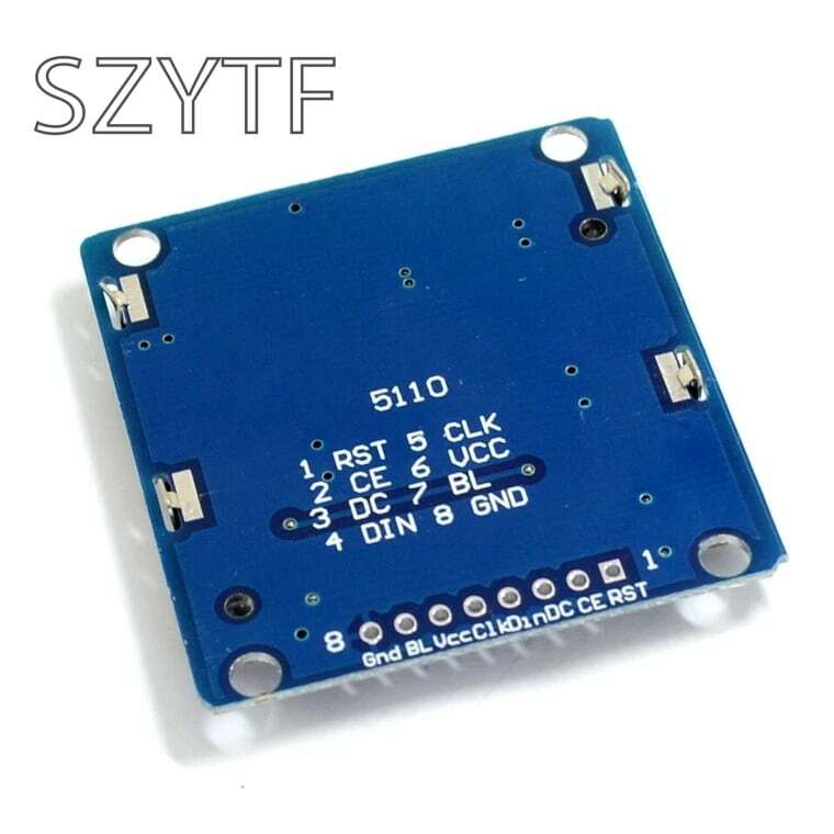 PCB 5110 dell'adattatore della retroilluminazione blu del modulo LCD 84x48 84x84 di alta qualità per