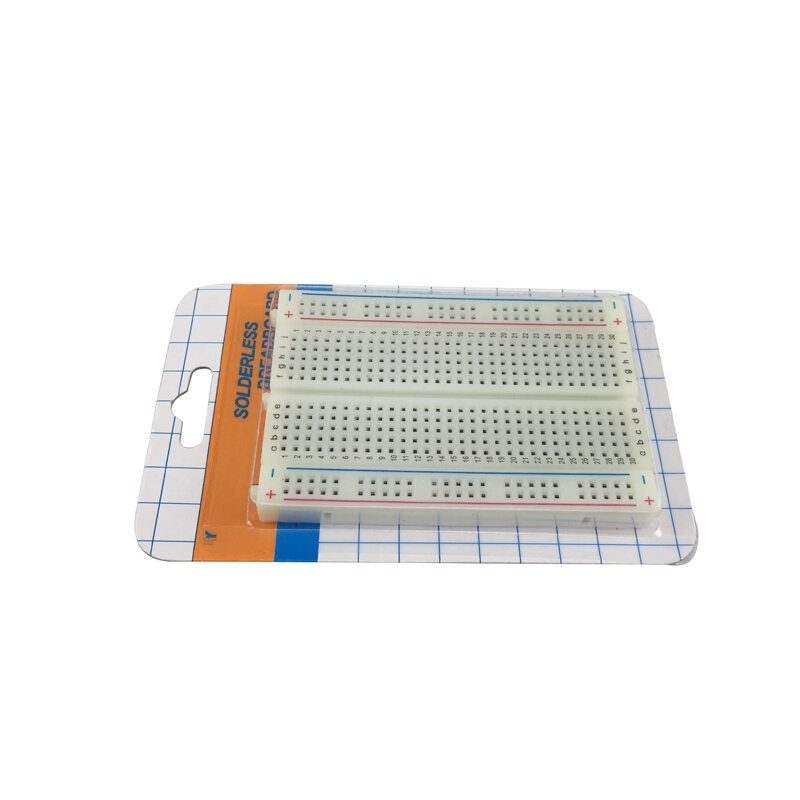 لوح خبز محمول 400 نقطة لوح اختبار PCB ذاتي اللصق لوح اختبار PCB لـ UNO R3