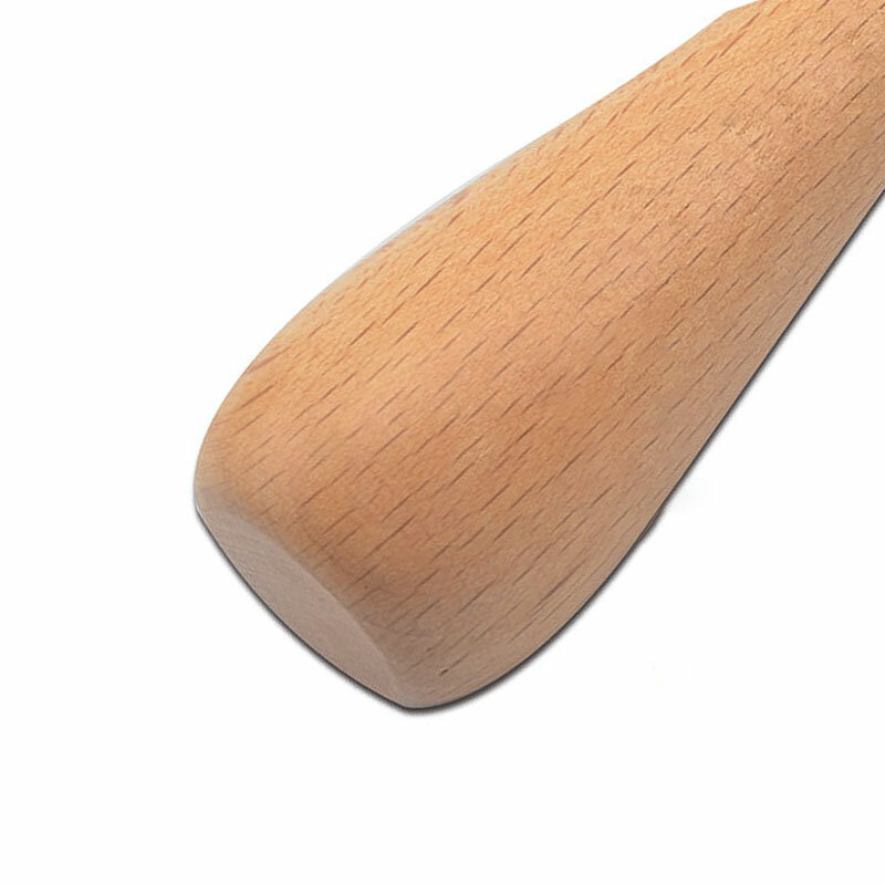 مخرطة حمضيات من الخشب ، عصارة ليمون مصنوعة يدويًا من الخشب الصلب الأوروبي ، 6.1 بوصة