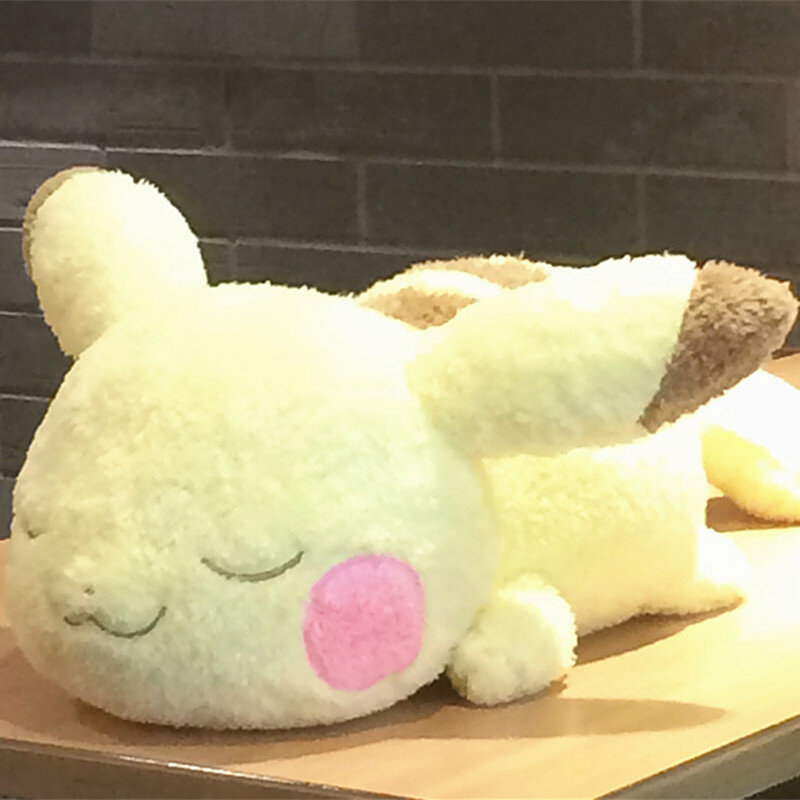 Pokemon 40cm original pikachu pelúcia toyscharacters recheado macio boneca crianças brinquedos de aniversário presente natal decoração da sua casa