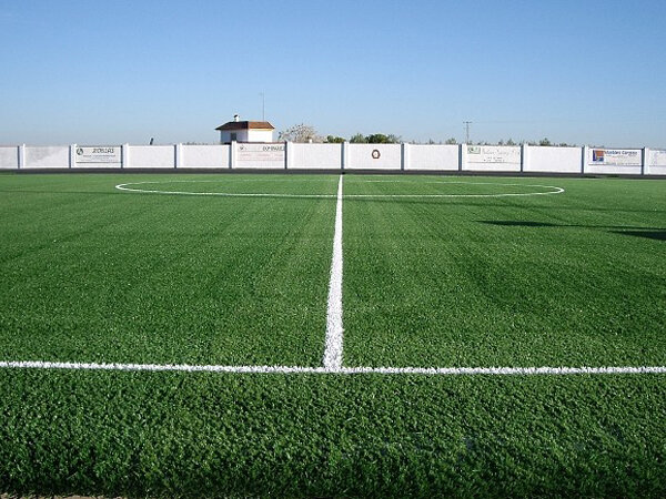 August promotion football field synthetic grass carpet