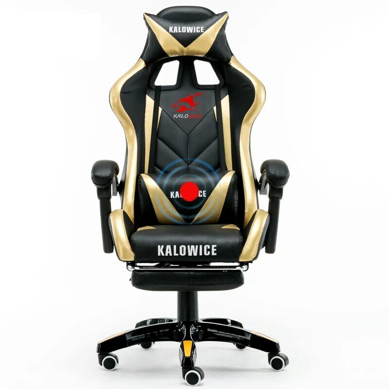 New arrival Racing synthetic Leather gaming chair Internet cafes WCG computer chair comfortable lying Conference chair