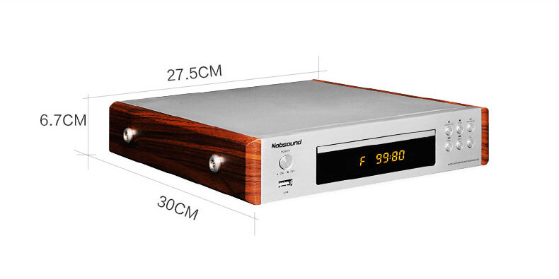 Nobsound DV525 HD DVD CD USB HDMI s-video A-B funkcja powtarzania 5.1 dźwięk przestrzenny KTV profesjonalny mikrofon interfejs