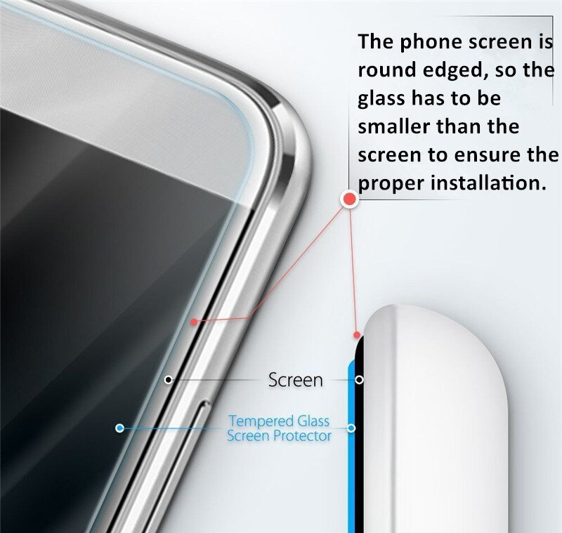 2Pcsสำหรับแก้วHuawei Honor 8X Screen ProtectorกระจกนิรภัยสำหรับHuawei Honor 8Xแก้วWolfRuleโทรศัพท์ป้องกันฟิล์ม