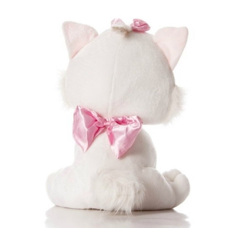 1pc 18cm produto de venda bonito aristocats gato marie brinquedos de pelúcia anime animal paw kit boneca para meninas