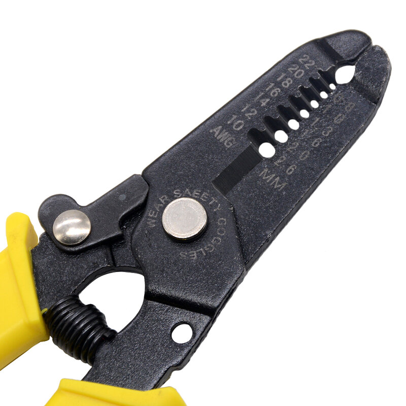 1 шт. креативные желтые многофункциональные плоскогубцы для зачистки проводов ножницы для кабеля электрик щипцы для вытягивания проводов