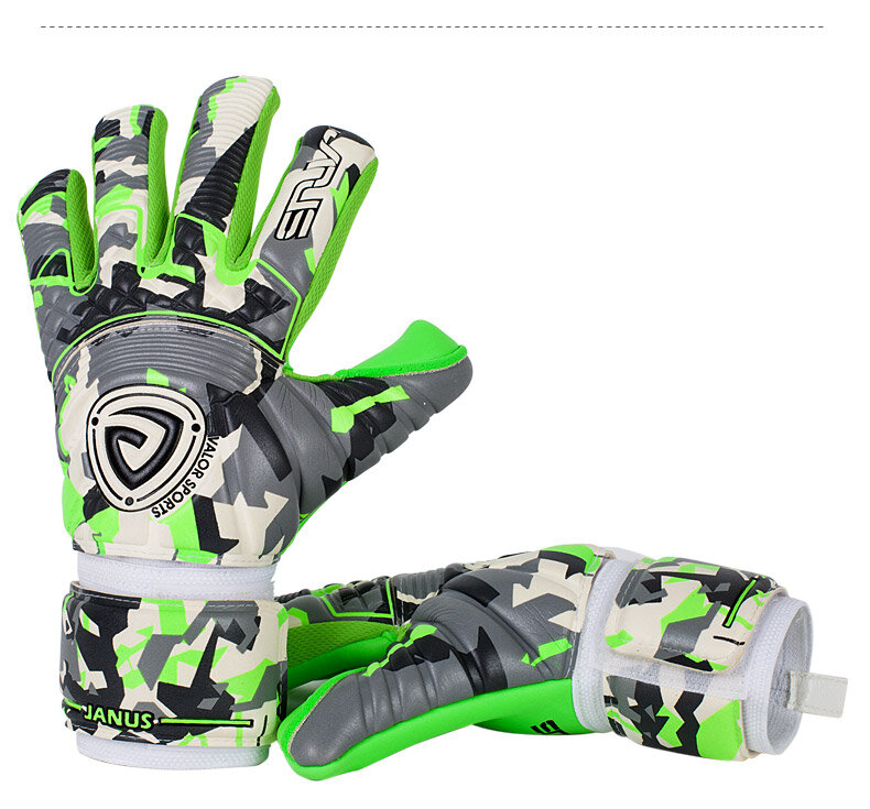 Gants de gardien de but professionnels en plein air, Protection des doigts, Latex épaissi de 4mm, gants de Football