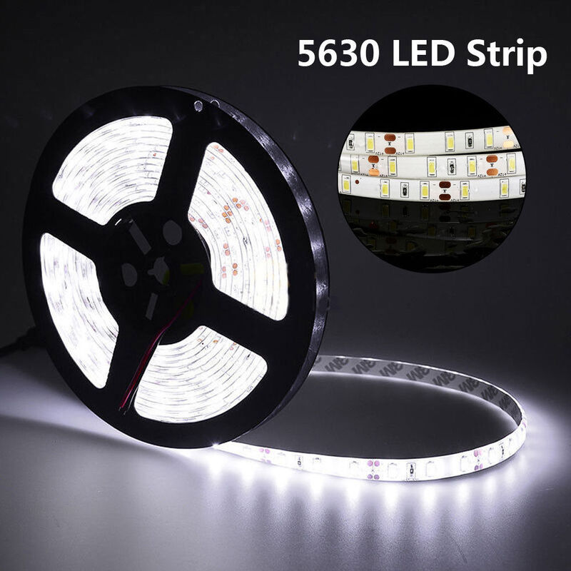 5M 10M 5630 LED Strip Dimmable Warm White Sunlight White LED Strips Waterproof Diode Tape With WIFI Smart Dimmer 12V Adapter