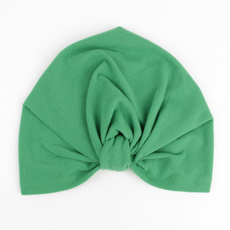 India Baby Turban Hat Kids Caps Cotton Blend Newborn Beanie Stylish Top Knot Hats Children Photo Props Baby Shower Gift