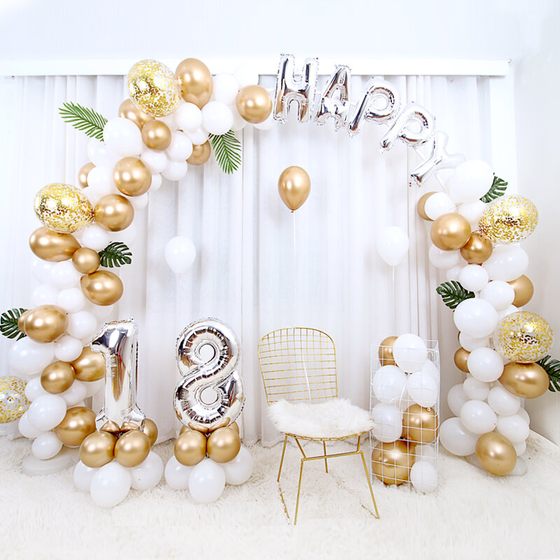 BTRUDI – ballons créatifs épaississants, 50 pièces, 10 pouces, 2.2 couleurs mélangées, décoration de fête d'anniversaire, de centre commercial, de fête et de mariage