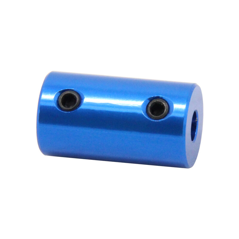 Acoplamento de alumínio 5mm 8mm peças de impressora 3d eixo flexível azul peça do parafuso do acoplador para acessórios do motor deslizante