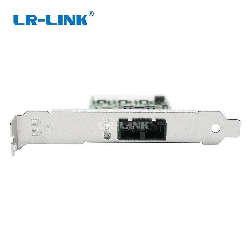 LR-LINK 9030pf-lx 100mb adaptador de fibra óptica lan nic 100fx pci express x1 ethernet placa de rede para computador pc intel 82574