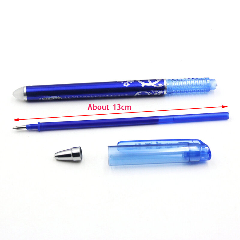 Bolígrafo de Gel borrable Unisex, material de papelería de oficina, 0,5, esencial para el aprendizaje, 1 ud.