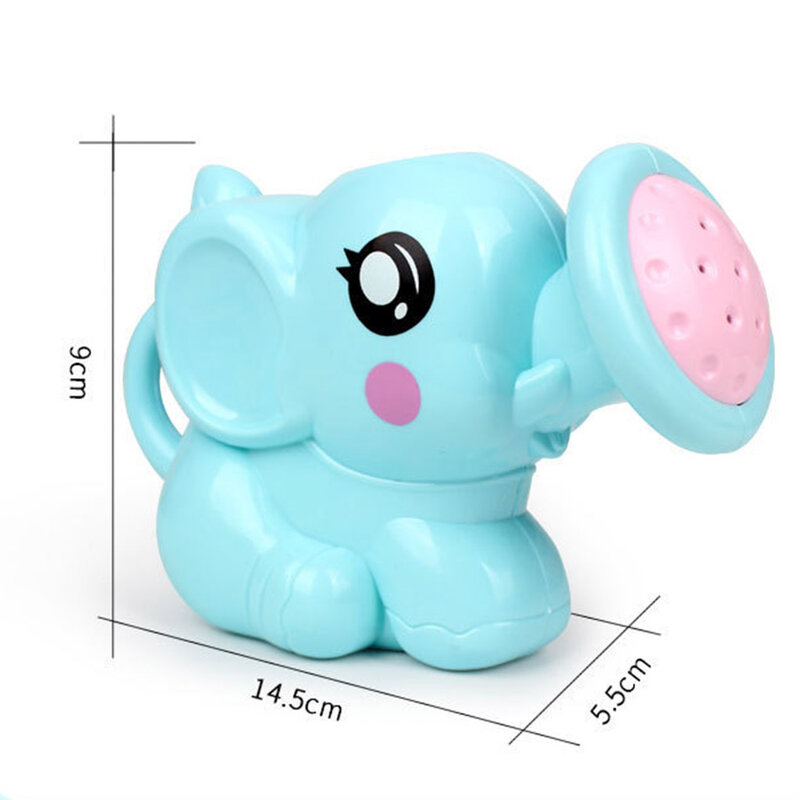 Hot Sale 1PC Bayi Mandi Mainan Indah ABS Gajah Bentuk Semprotan Air untuk Mandi Bayi Renang Mainan Warna Acak