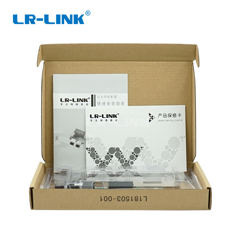 LR-LINK 9250pf 1000mb pci-e fibra óptica lan adaptador gigabit ethernet placa de rede controlador desktop intel i350 nic
