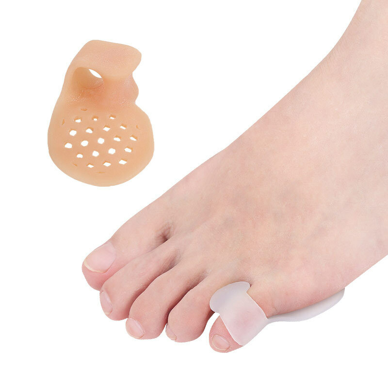 Protetor do dedo do pé separador de dedos dos pés, 5 pares quentes guardas de pedicure joanete pedicura hálux valgus martelo alívio da dor dos pés ferramenta de cuidados