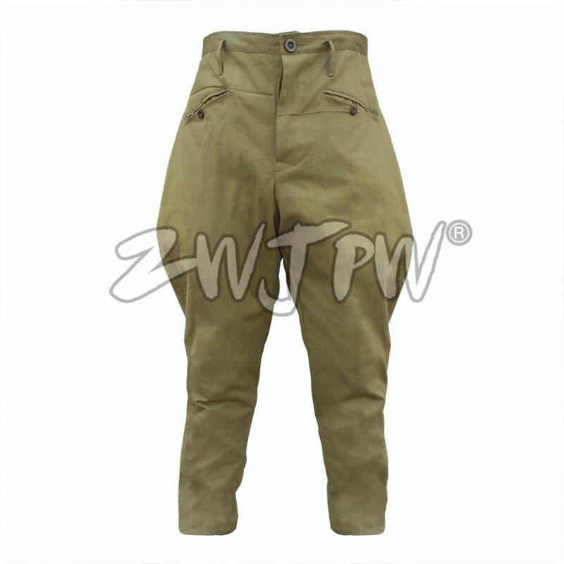 Pantalones de montar del ejército chino tipo 55 para hombre, Pantalón de algodón tradicional, holgado, deportivo, CN/503106
