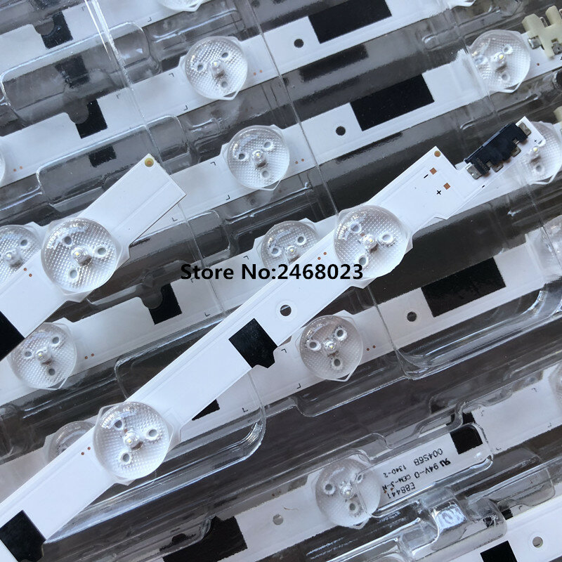 (ชุด) 14 PCS LED Strip สำหรับ Samsung UE40F6400 D2GE-400SCA-R3 D2GE-400SCB-R3 2013SVS40F L8 R 5 BN96-25520A 25521A 25304A 25305A