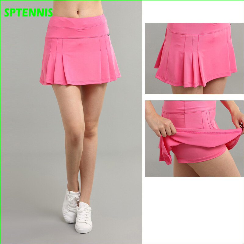 Женская Спортивная юбка для игры в бадминтон, профессиональная быстросохнущая юбка для тенниса, пинг-понга с внутренним карманом
