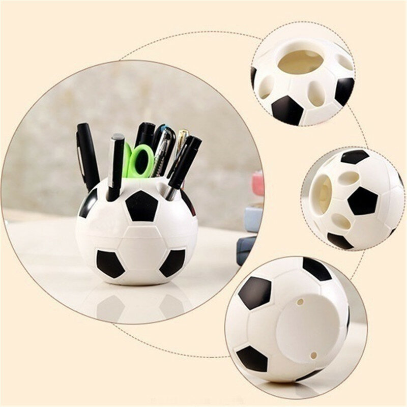 サッカーの形をした道具用品,ペンホルダー,サッカーの形をしたホルダー,家の装飾,学生へのギフト